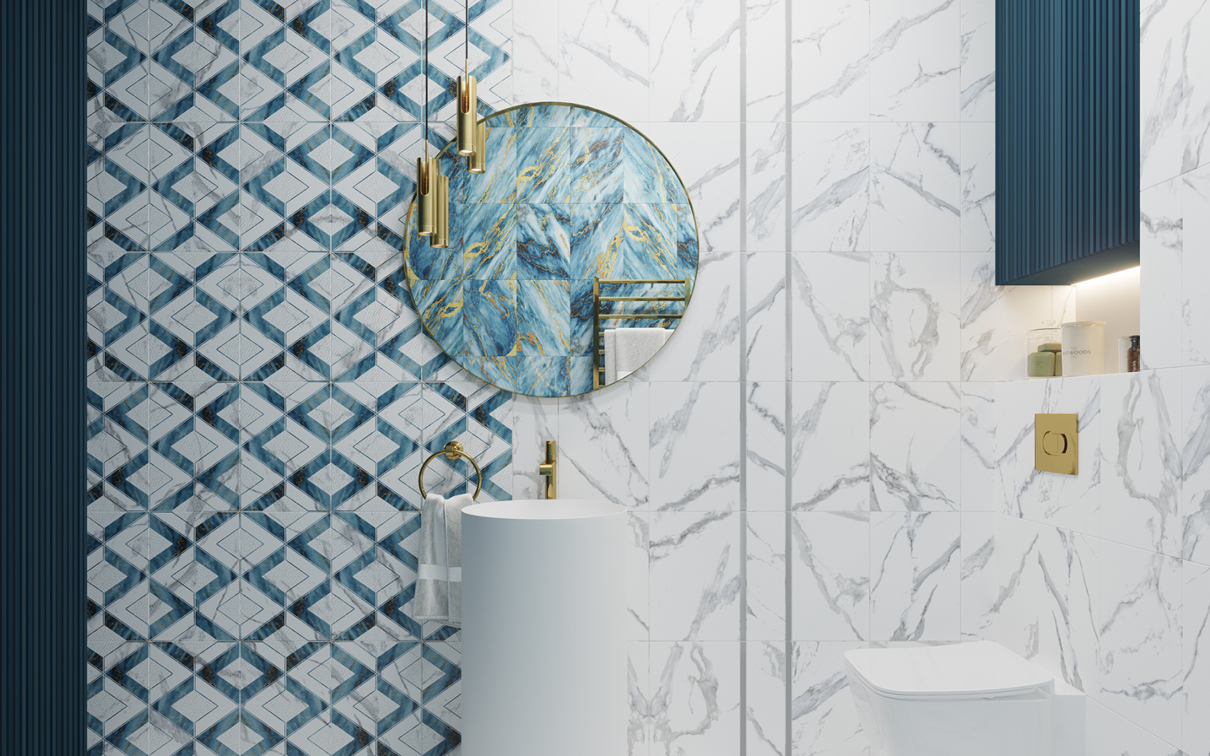 Керамическая плитка Axima Виченца светлая 28x40