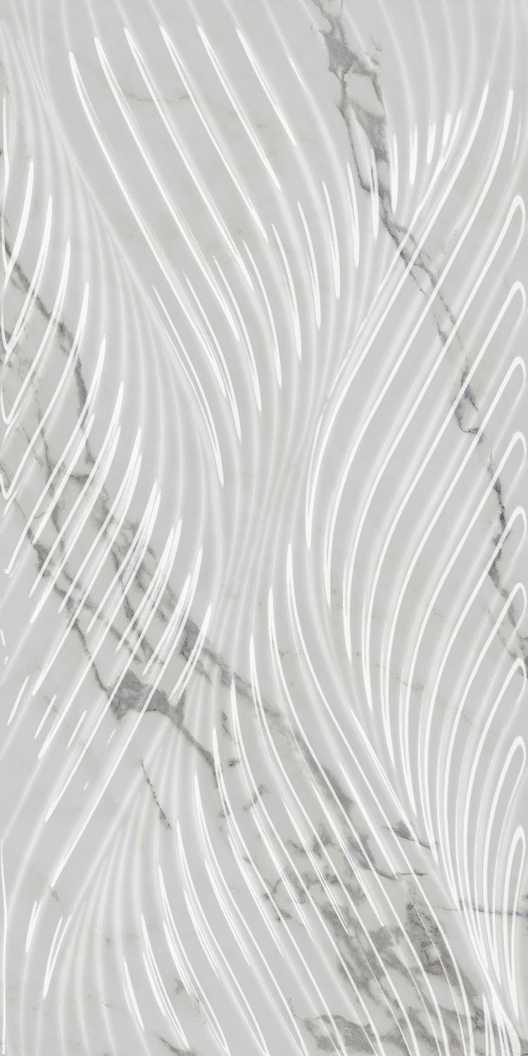 Керамическая плитка Kerama Marazzi 11281R Коррер белый глянцевый структура обрезной 30х60