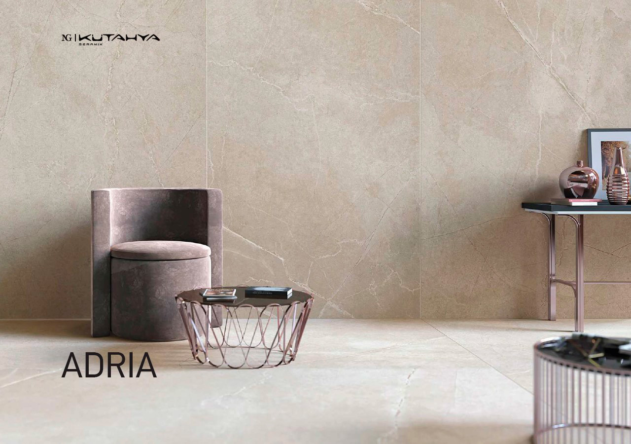 Керамический гранит Kutahya Seramik Adria Latte Rectified Matt 60х120