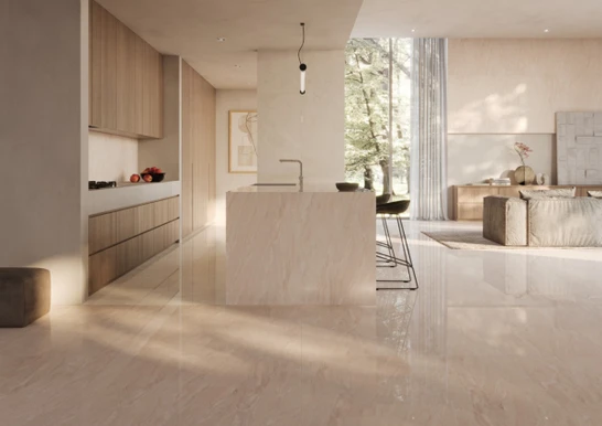 Керамический гранит Steppe Ceramics Loft Beige R2 60х120