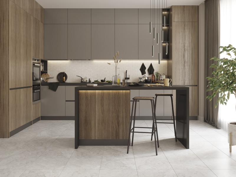 Керамический гранит Cersanit Queen белый QN4R053 42х42