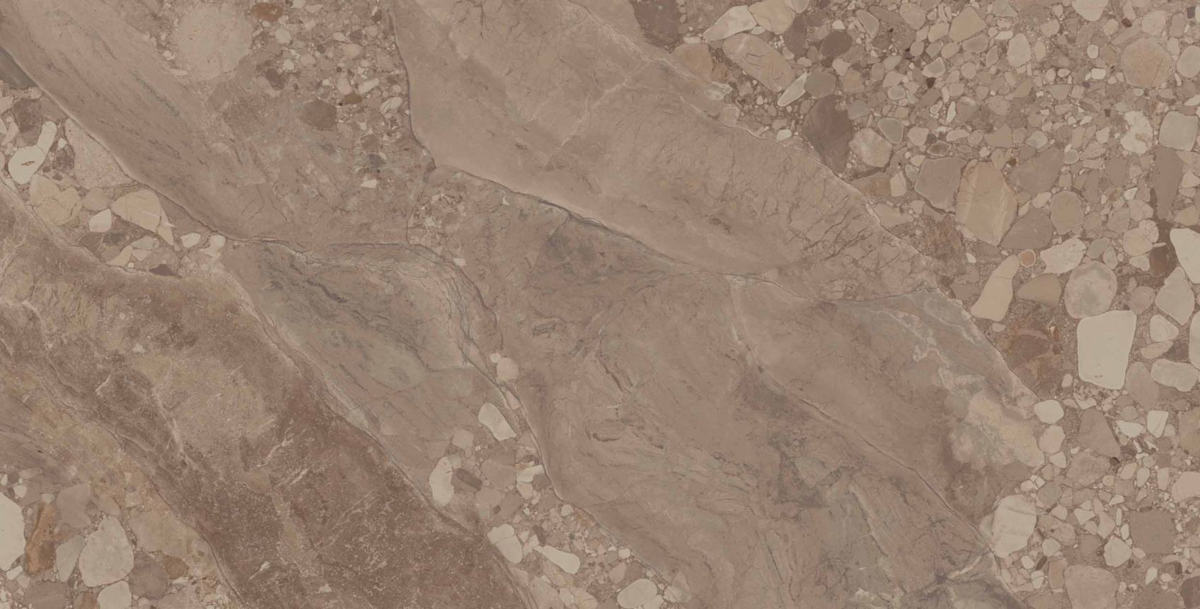 Керамический гранит Estima Oceanmist OM03 Brown полированный 60x120