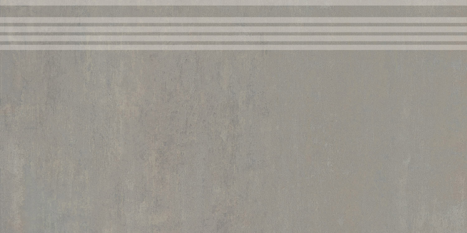 Керамическая ступень SG640120R\GR Гварди серый светлый матовый обрезной 30х60