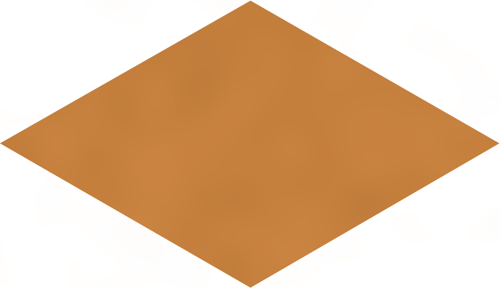 Керамический декор Kerama Marazzi Риад оранжевый глянцевый 13.5x7.8