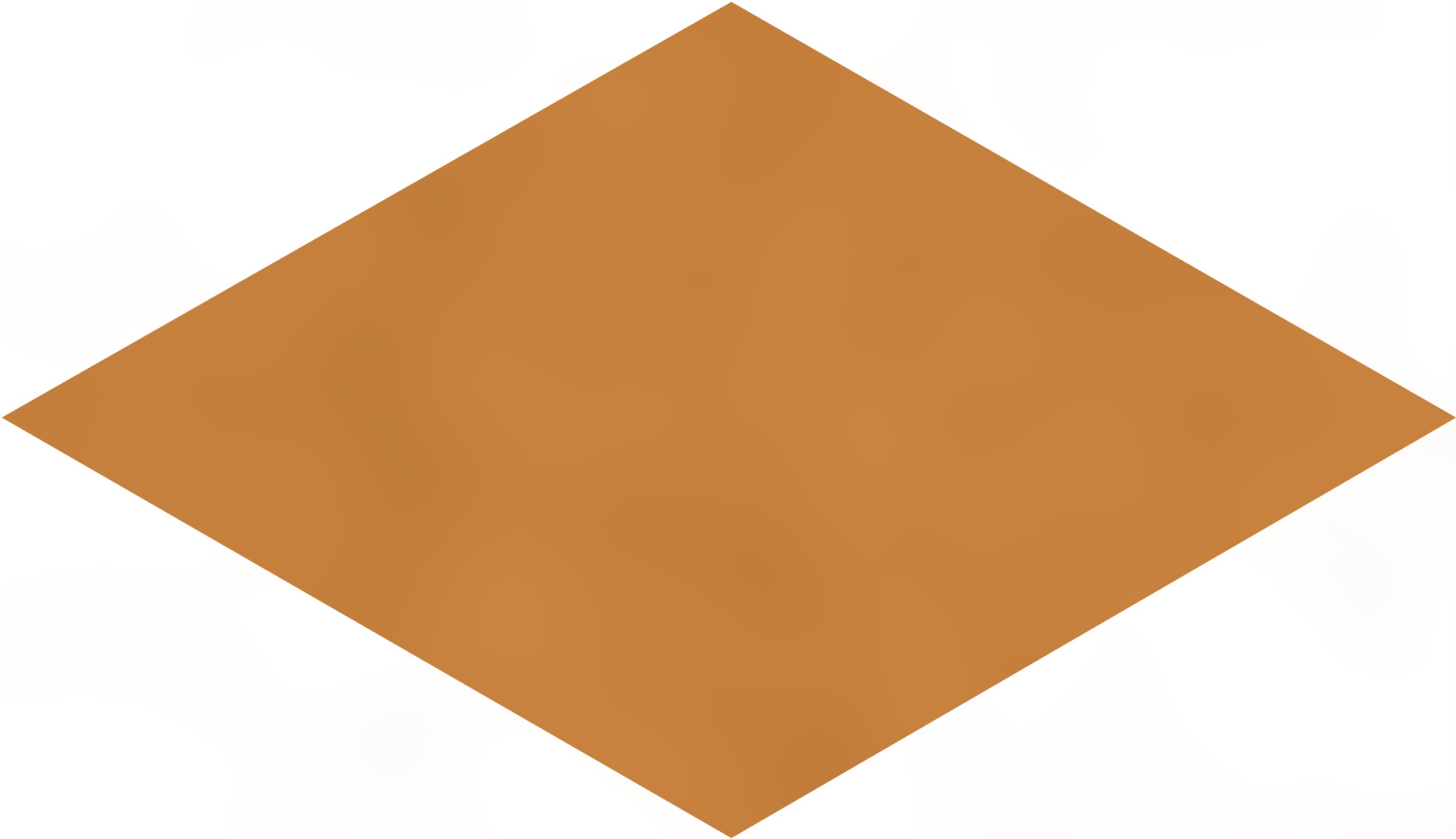 Керамический декор Kerama Marazzi Риад оранжевый глянцевый 13.5x7.8