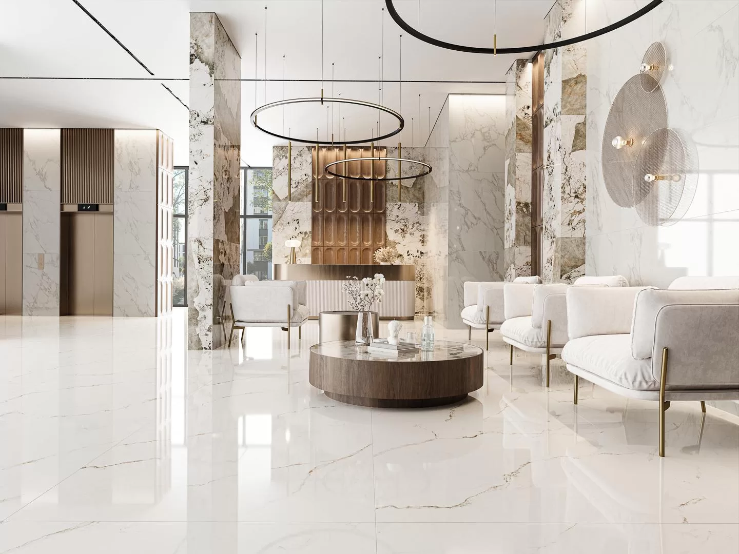 Керамический гранит Kerama Marazzi Монте Тиберио бежевый светлый матовый обрезной 80x80