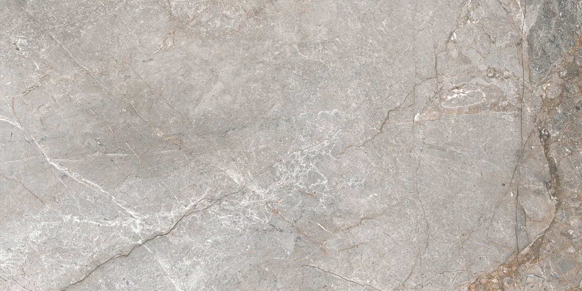 Керамический гранит Meissen Keramik Sense серый рельеф 44.8x89.8