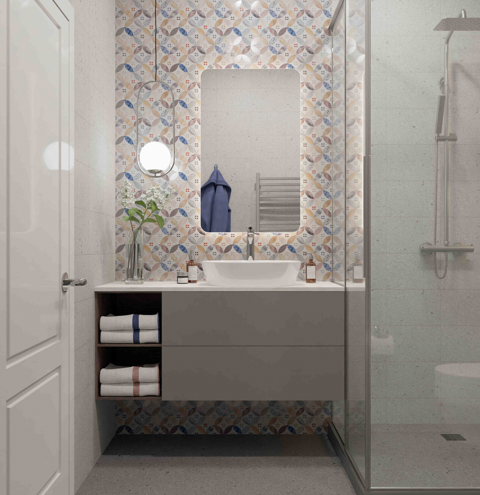 Керамический декор Axima Орегон D 20x30