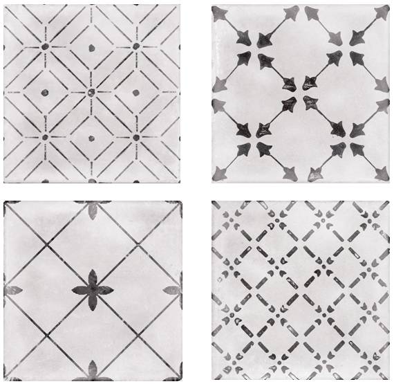 Керамическая плитка Axima Джаз орнамент матовая 20x20