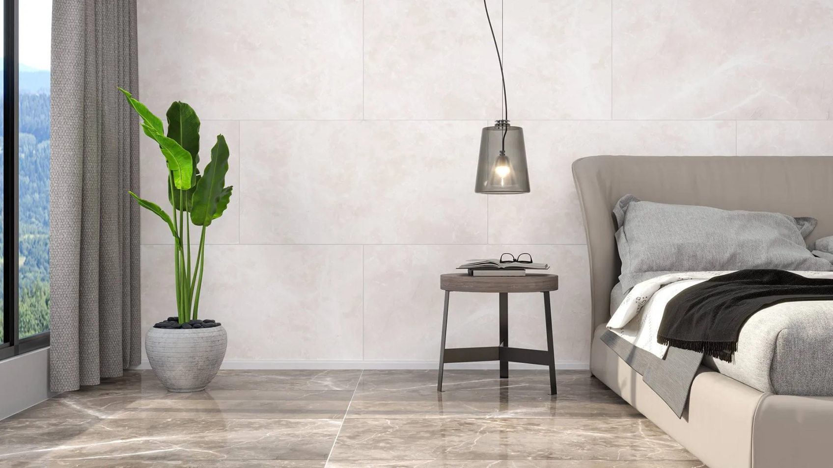 Керамический гранит Usak Seramik Venice White Granuled Sugar 60x120