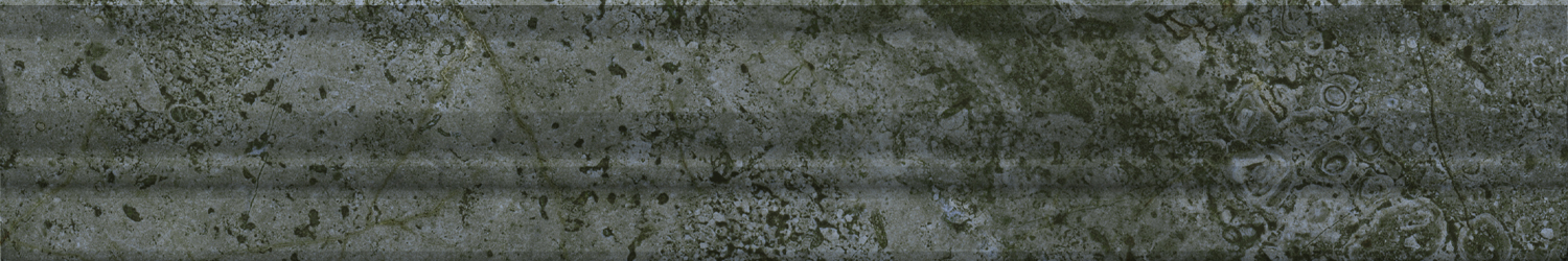 Керамический бордюр Kerama Marazzi Серенада BLC032R зеленый глянцевый обрезной 30x5