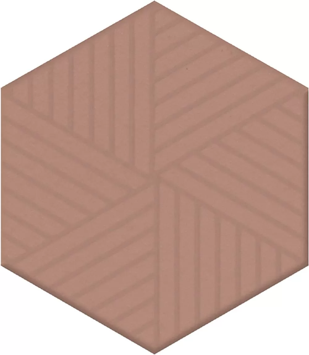 Керамический декор Kerama Marazzi Агуста OS/D241/63010 розовый матовый 6x5,2