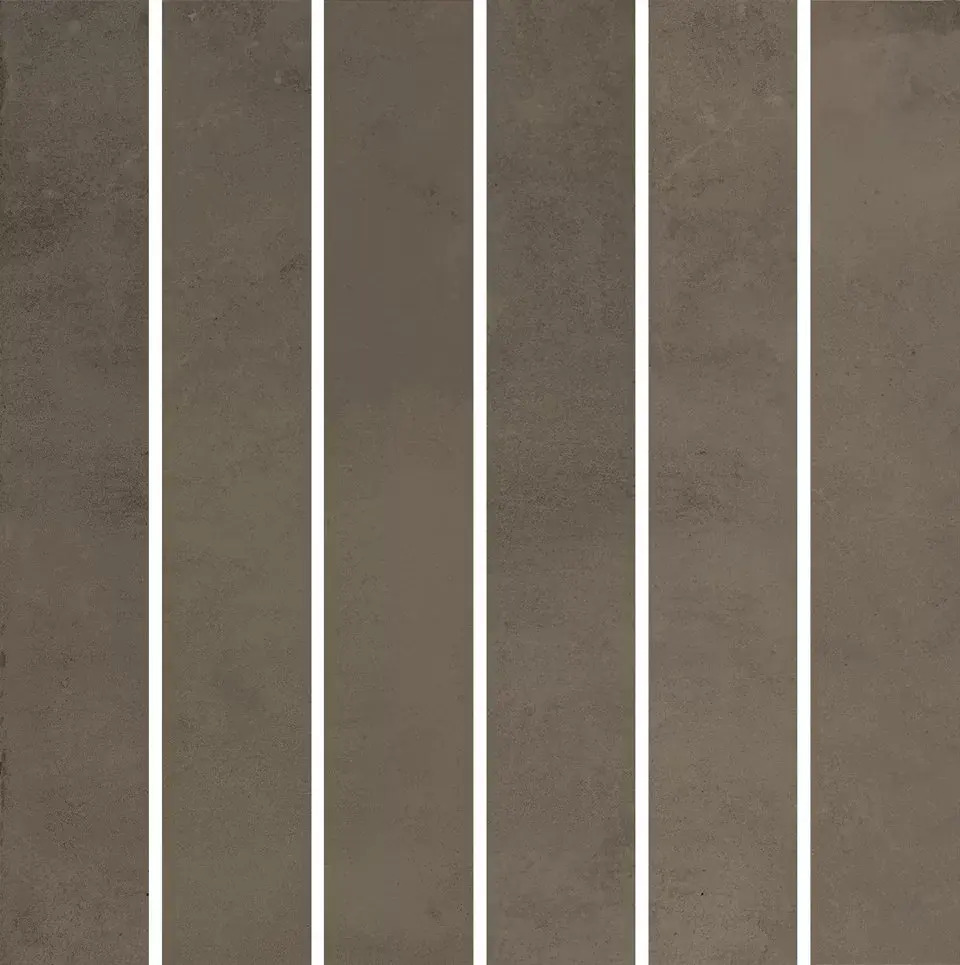 Керамический декор Kerama Marazzi Фес мозаичный коричневый глянцевый 15x15