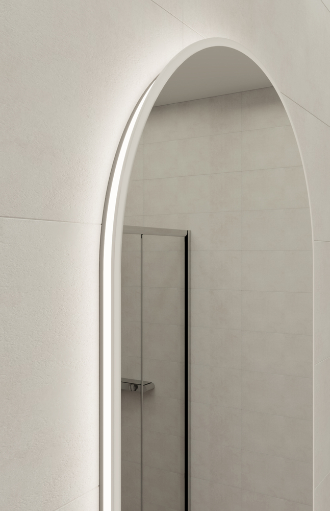 Зеркало ECLIPSE Fusion 60x145 с подсветкой овальное