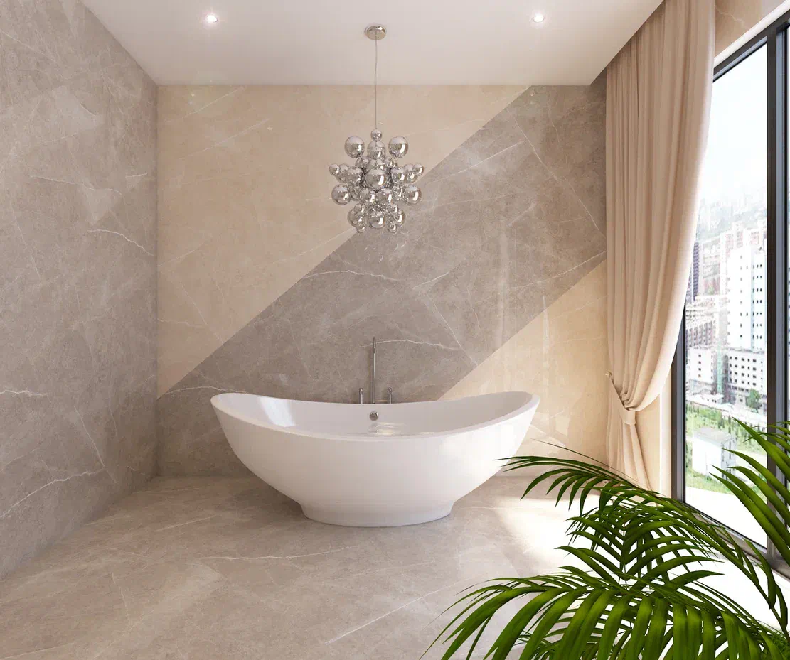 Керамический гранит Usak Seramik Swindon Mocha Polished 60x120