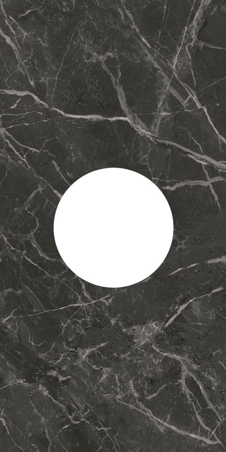 Керамический декор Kerama Marazzi ID160 Коррер черный наборный глянцевый обрезной 30х60