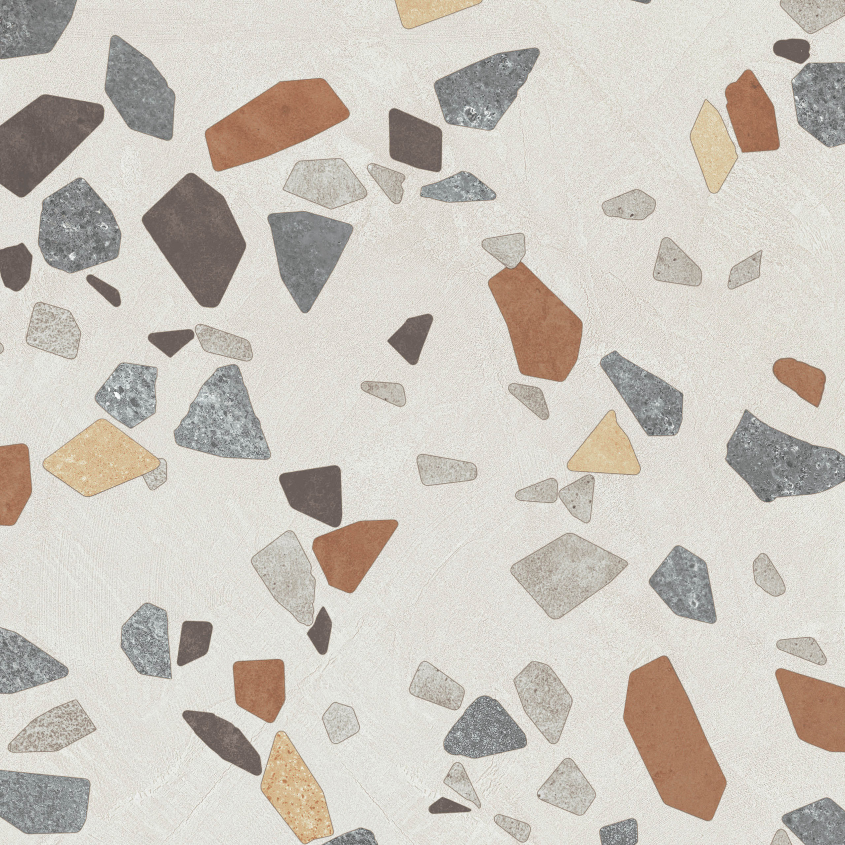 Керамический гранит Estima Arti AT 02 белый неполированный 60x60