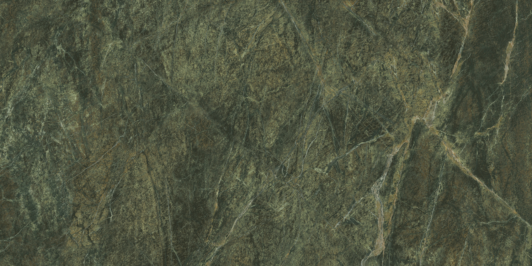 Керамический гранит Kerama Marazzi Риальто Нобиле SG50000222R зеленый темный лаппатированный обрезной 60х119,5