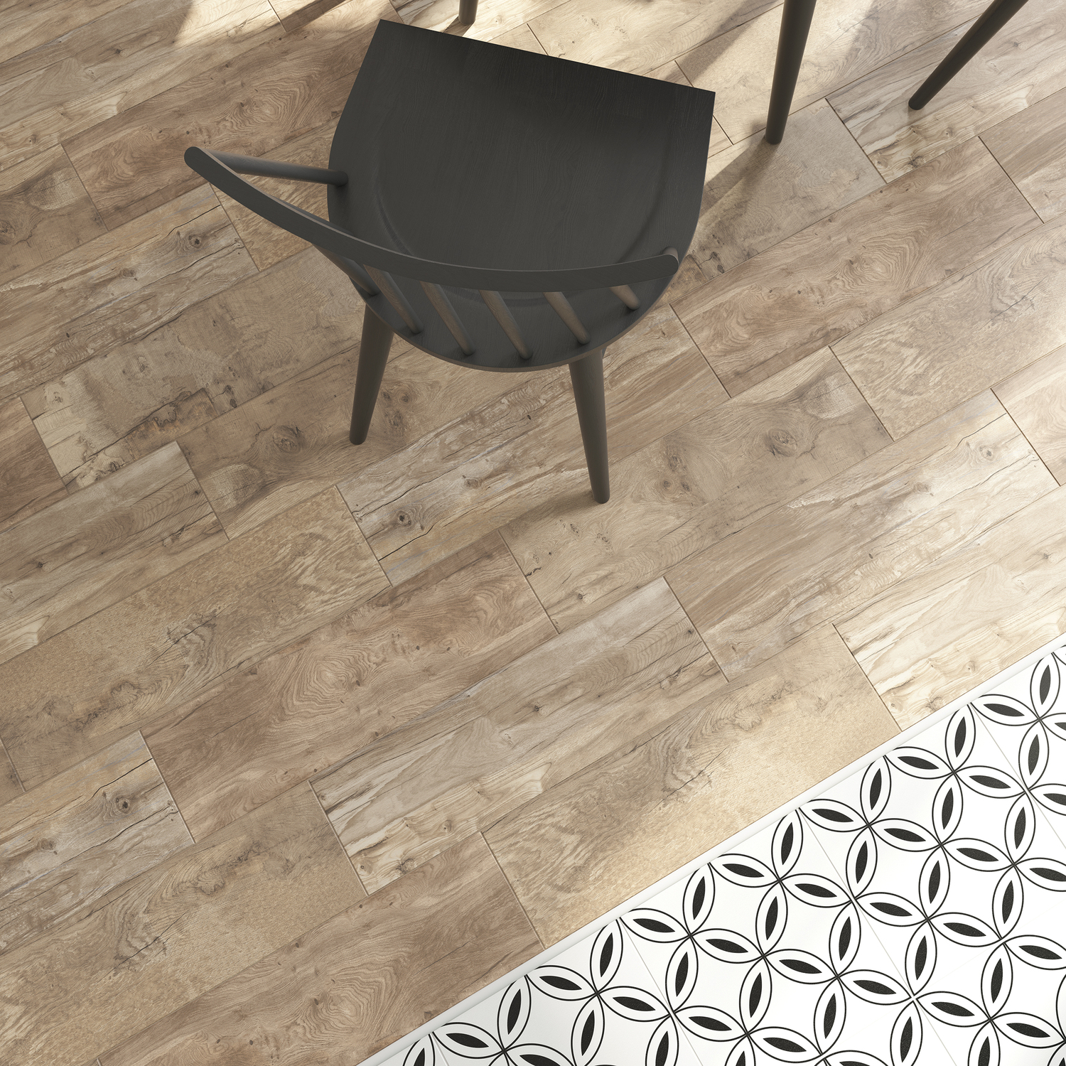 Керамический гранит Cersanit Harbourwood серый HW4M092 (рандомно) 18,5x59,8