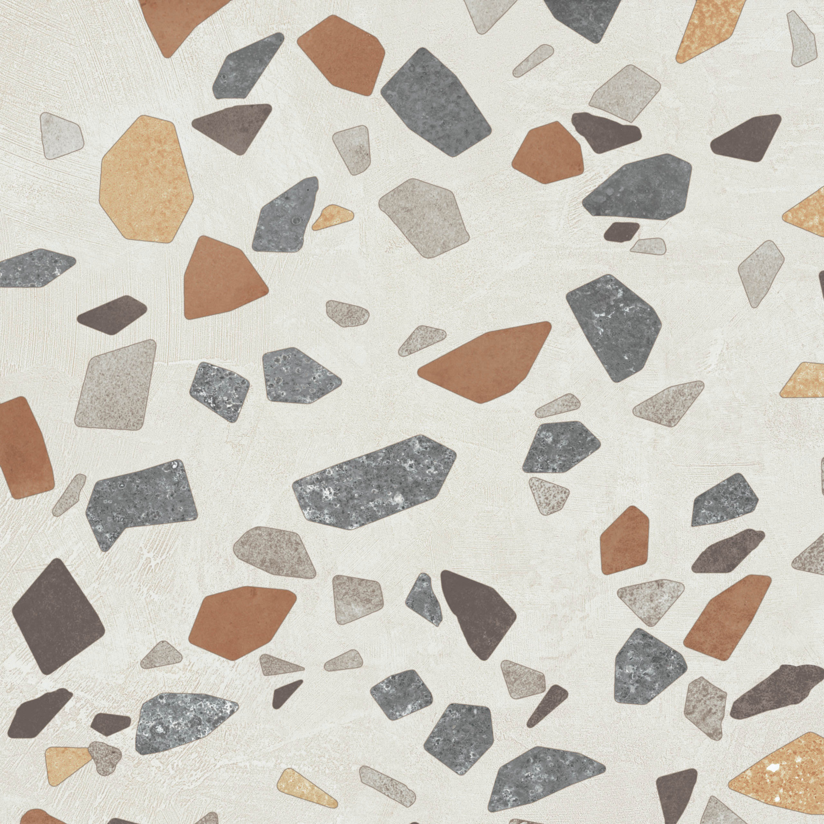 Керамический гранит Estima Arti AT 02 белый неполированный 60x60