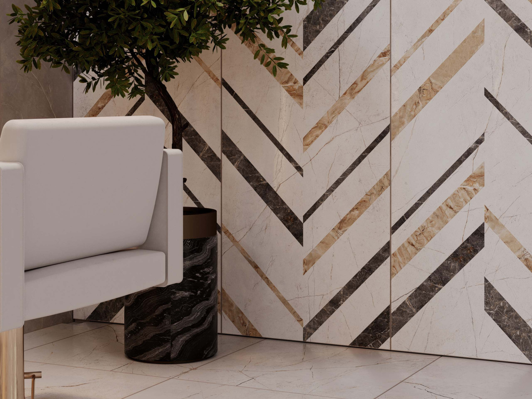 Керамический гранит Estima Improve White IM00 неполированный 60х60