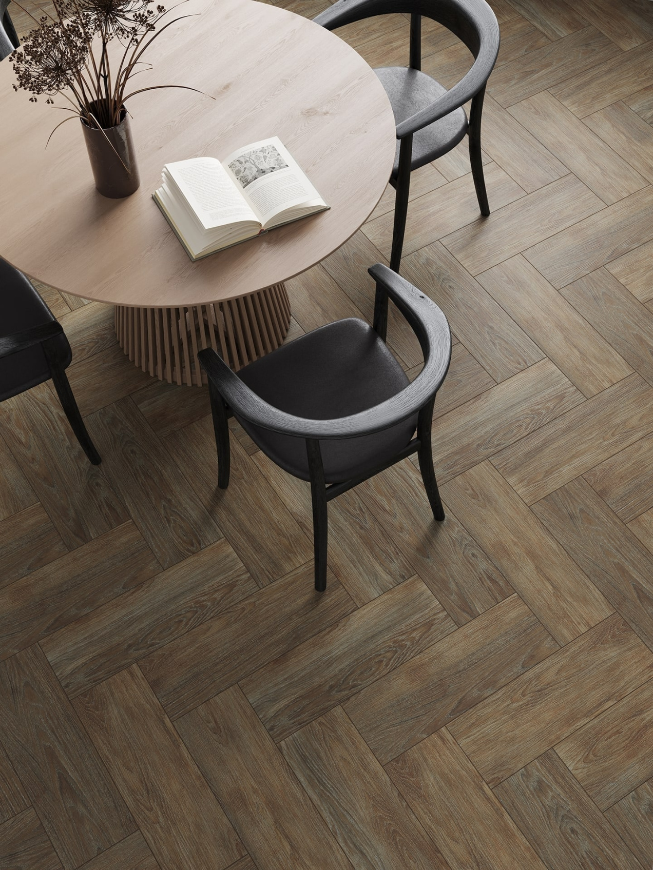 Керамический гранит Lasselsberger Ceramics Джордано 6264-0116 20х60 коричневый