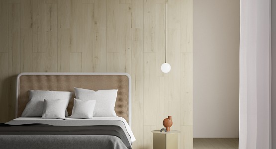 Керамический гранит Vitra OriginWood K952407R Светло-бежевый Матовый 20х80