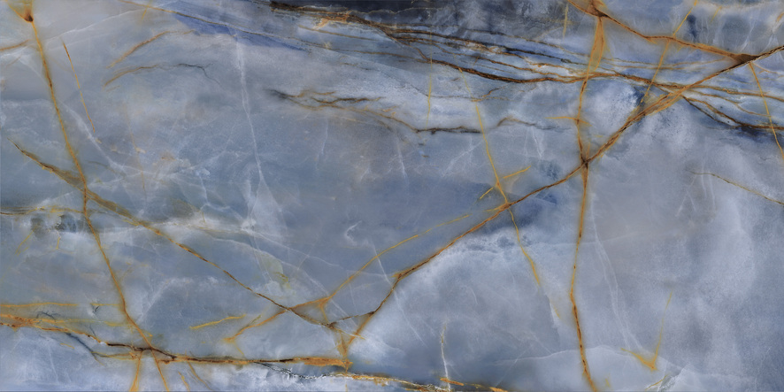 Керамический гранит Meissen Keramik Enigma полированный синий 60х120