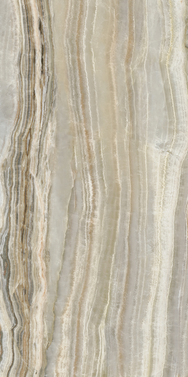 Керамический гранит Kerama Marazzi Ониче SG595222R зелёный светлый лаппатированный 119,5х238,5 (ст. арт. SG595202R)