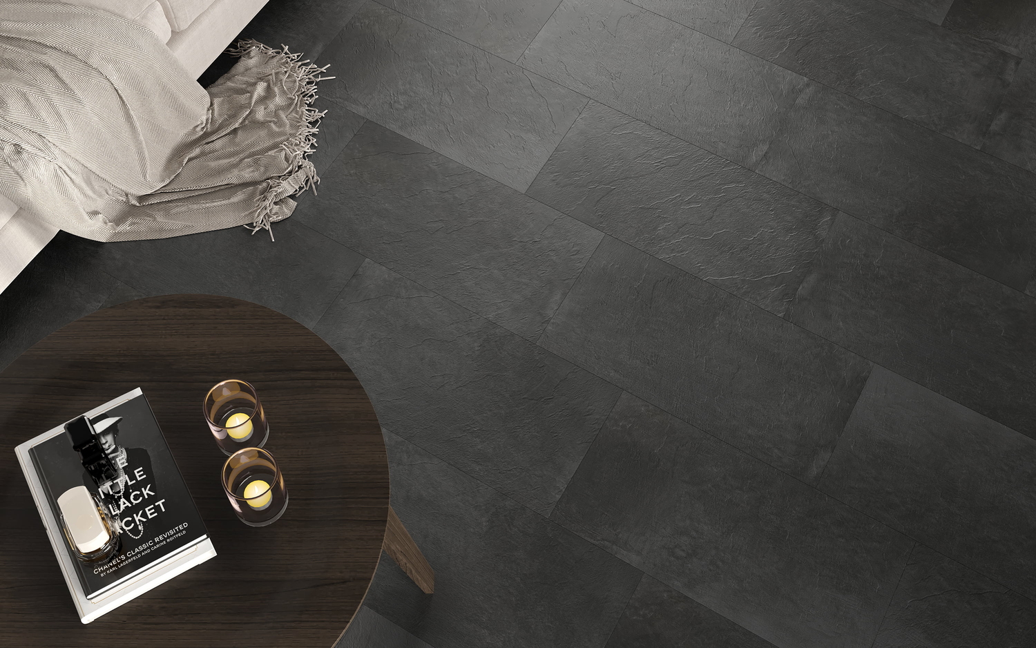 Керамический гранит Cersanit Slate темно-серый SF4L402D 29,7x59,8