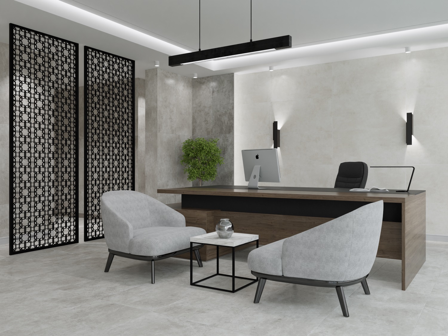 Керамический гранит Primavera Marla White carving 60x120 CR219 матовый