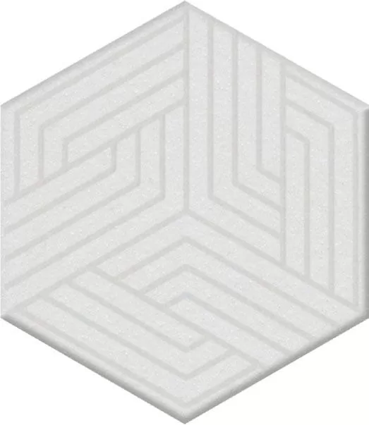 Керамический декор Kerama Marazzi Агуста OS/A241/63000 белый натуральный 6x5,2