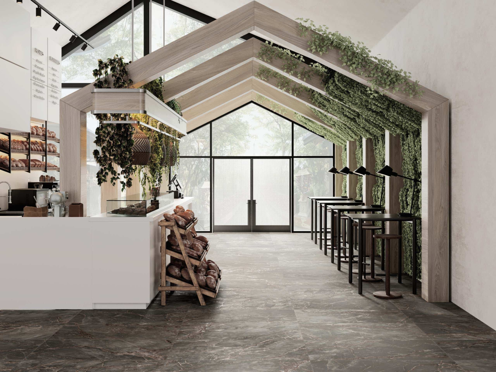 Керамический гранит Estima Intense Grey IN01 полированный 60x120x9