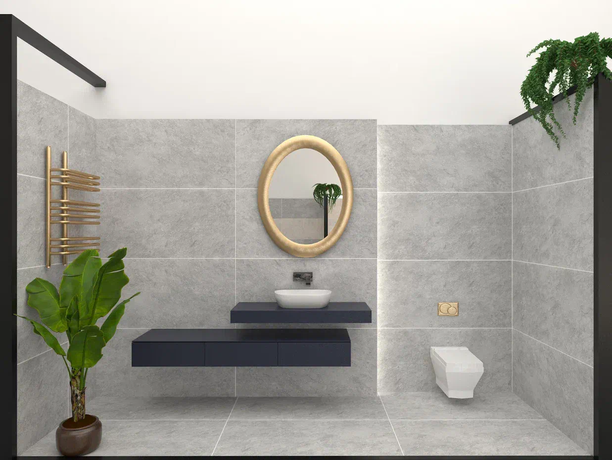 Керамический гранит Usak Seramik Bologna Silver Matt 60x120