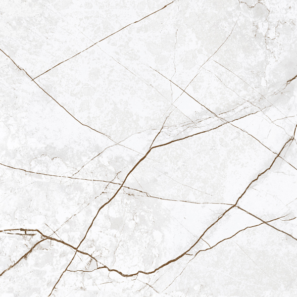 Керамический гранит Sandra CF101 LLR лаппатированный белый 600х600