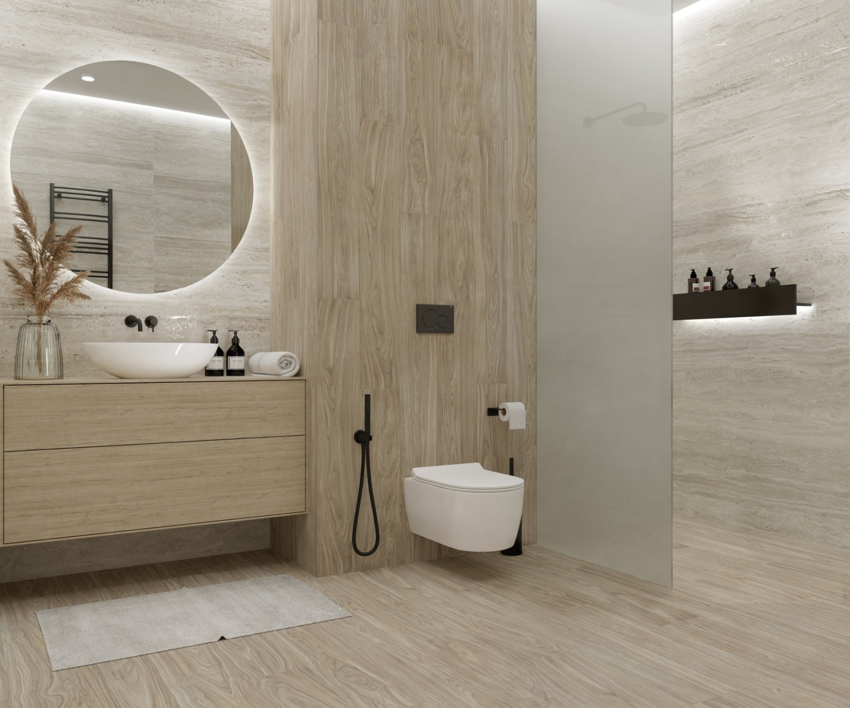 Керамический гранит Primavera Forest Gold Terra 20х120 WD111