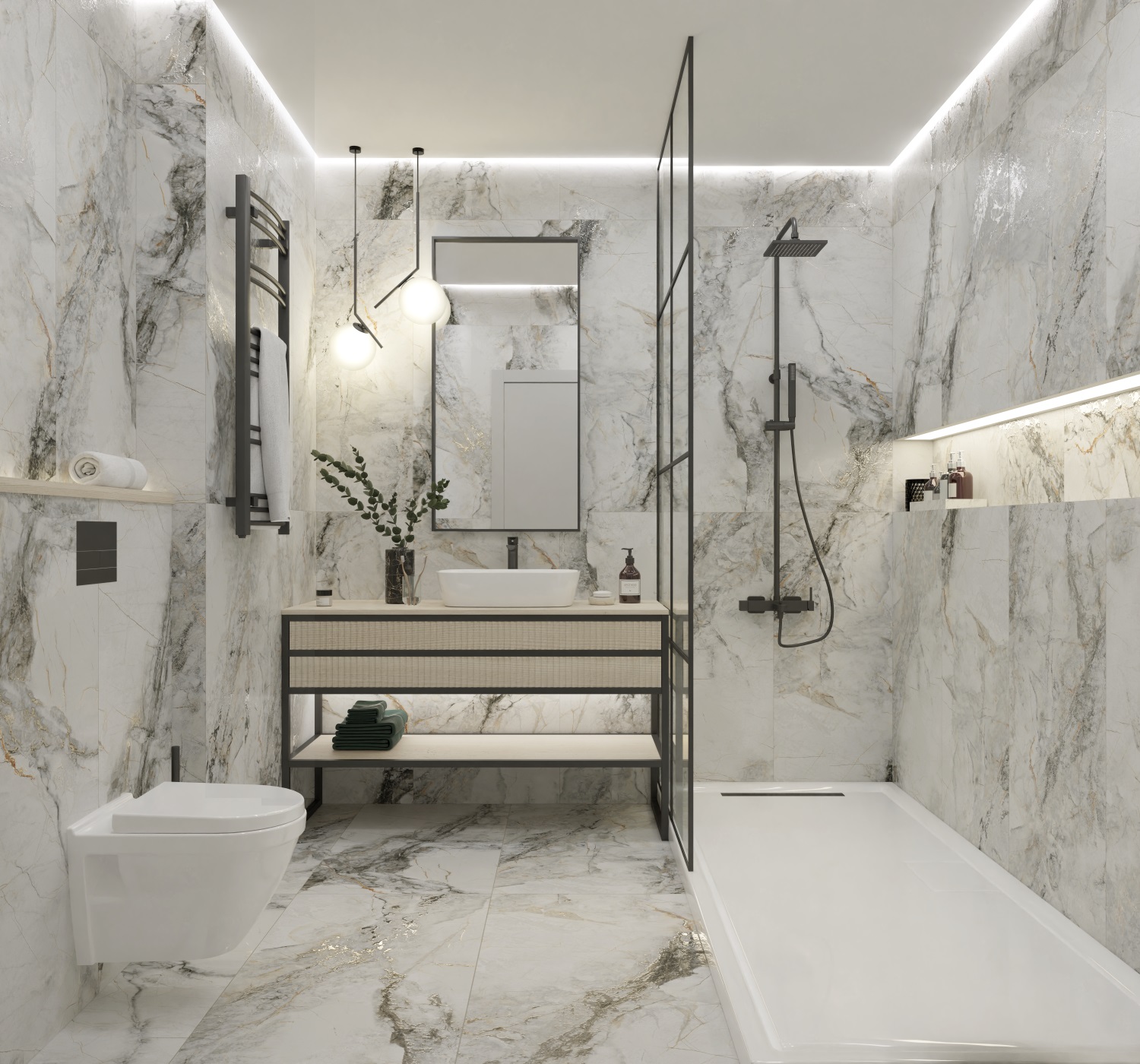 Керамический гранит Primavera Dior White grit granula 60x120 GG208 матовая