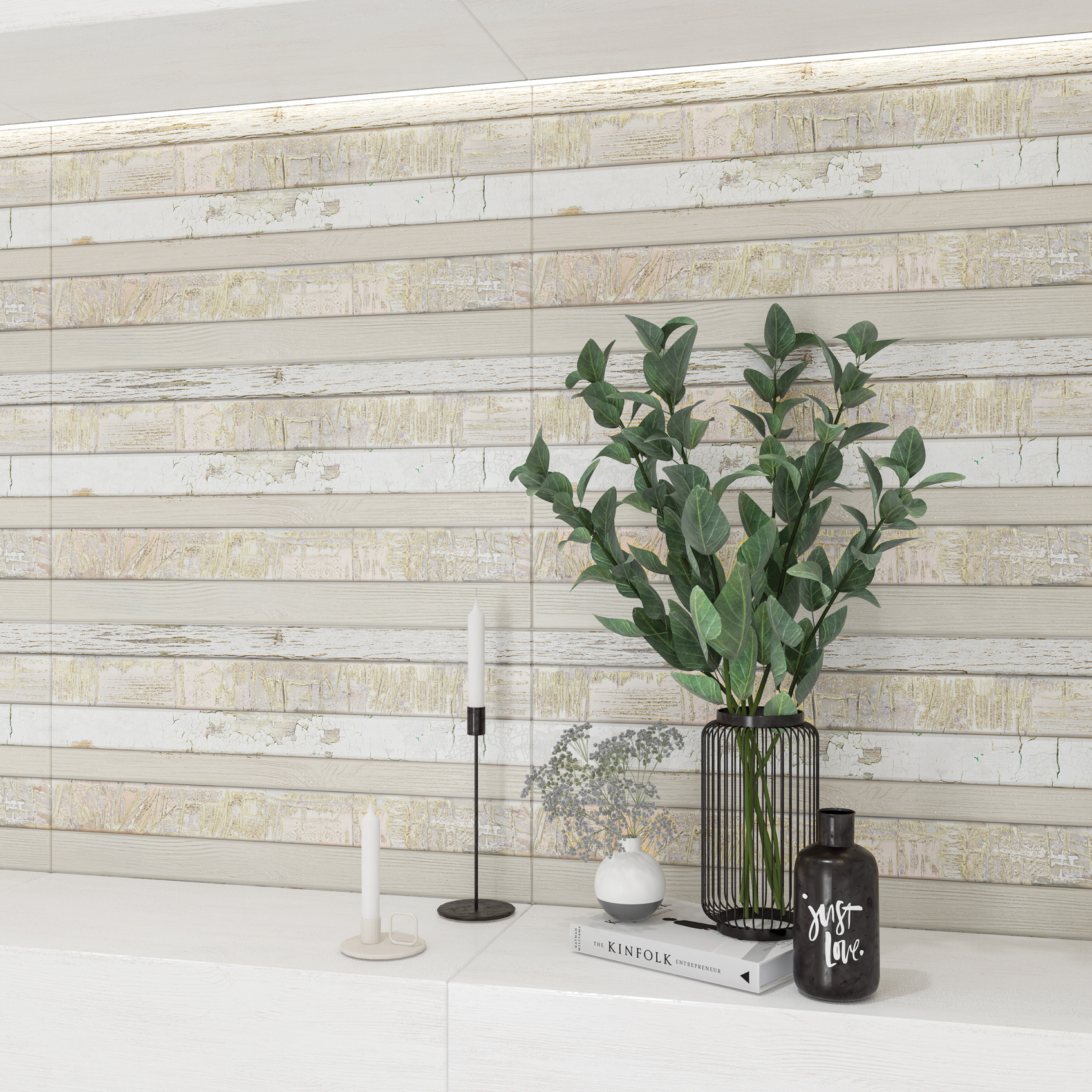 Керамическая плитка Azori Scandi Beige Struttura 315x630