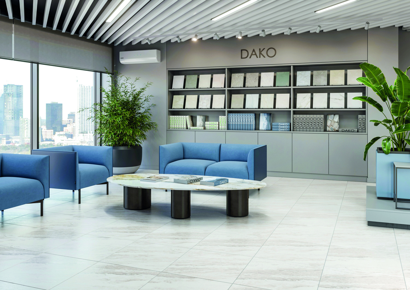 Керамический гранит DAKO Скала E-5019/MR/600x600x9 ректификат