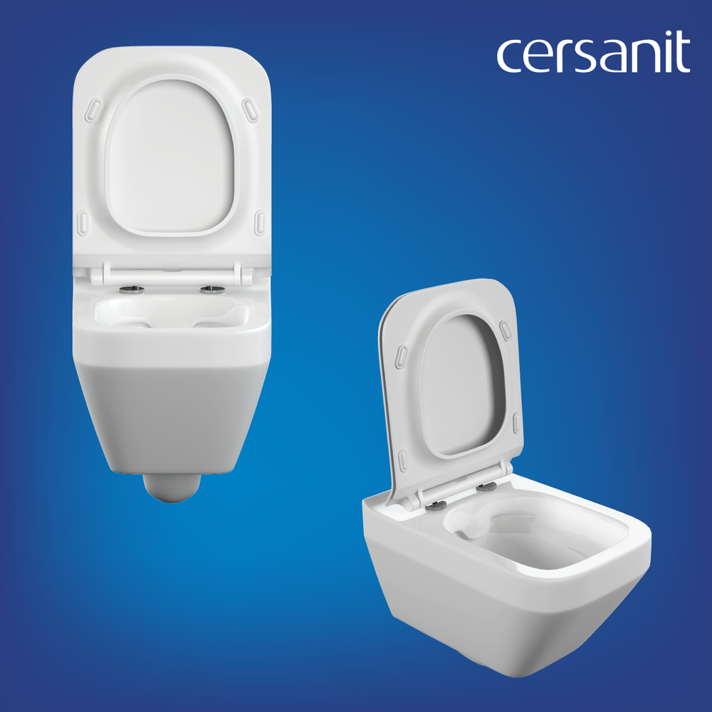 Комплект CREA SQUARE CO DPL EO slim + LINK PRO + TWINS хром глянцевый