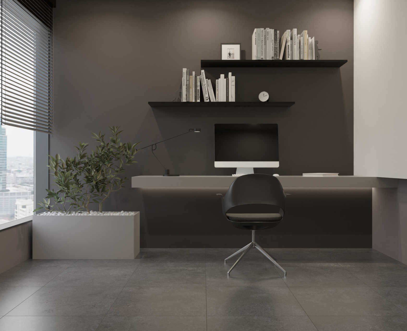 Керамический гранит Primavera Тайкан графит Matt 60x60 NG108