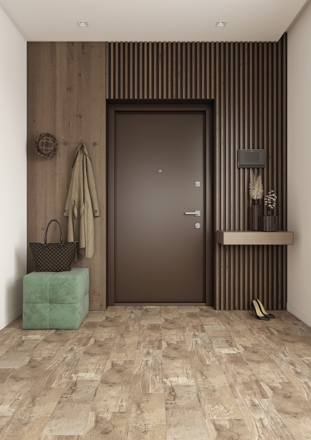 Керамический гранит Cersanit Harbourwood серый HW4M092 (рандомно) 18,5x59,8