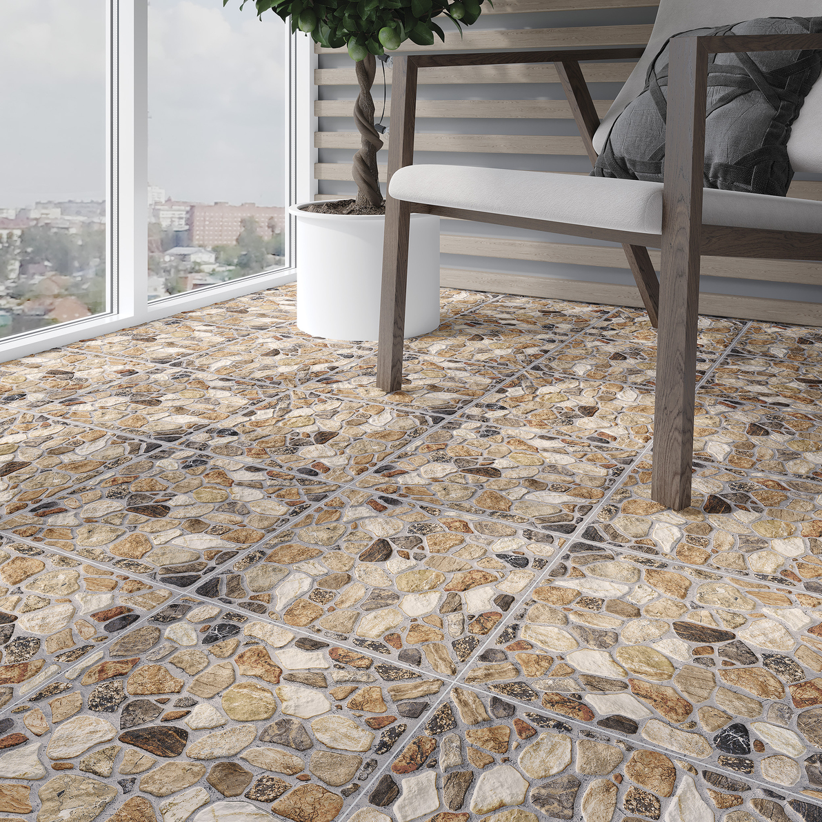 Керамический гранит Cersanit Rento бежевый A16431 29,8x29,8