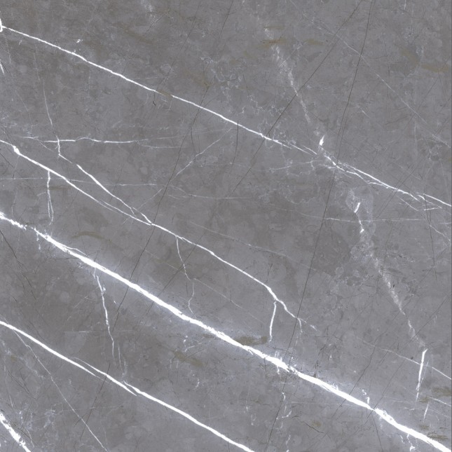 Керамический гранит Грессе Симбел GRS05-05 Гриззли серый мрамор 600x600x10