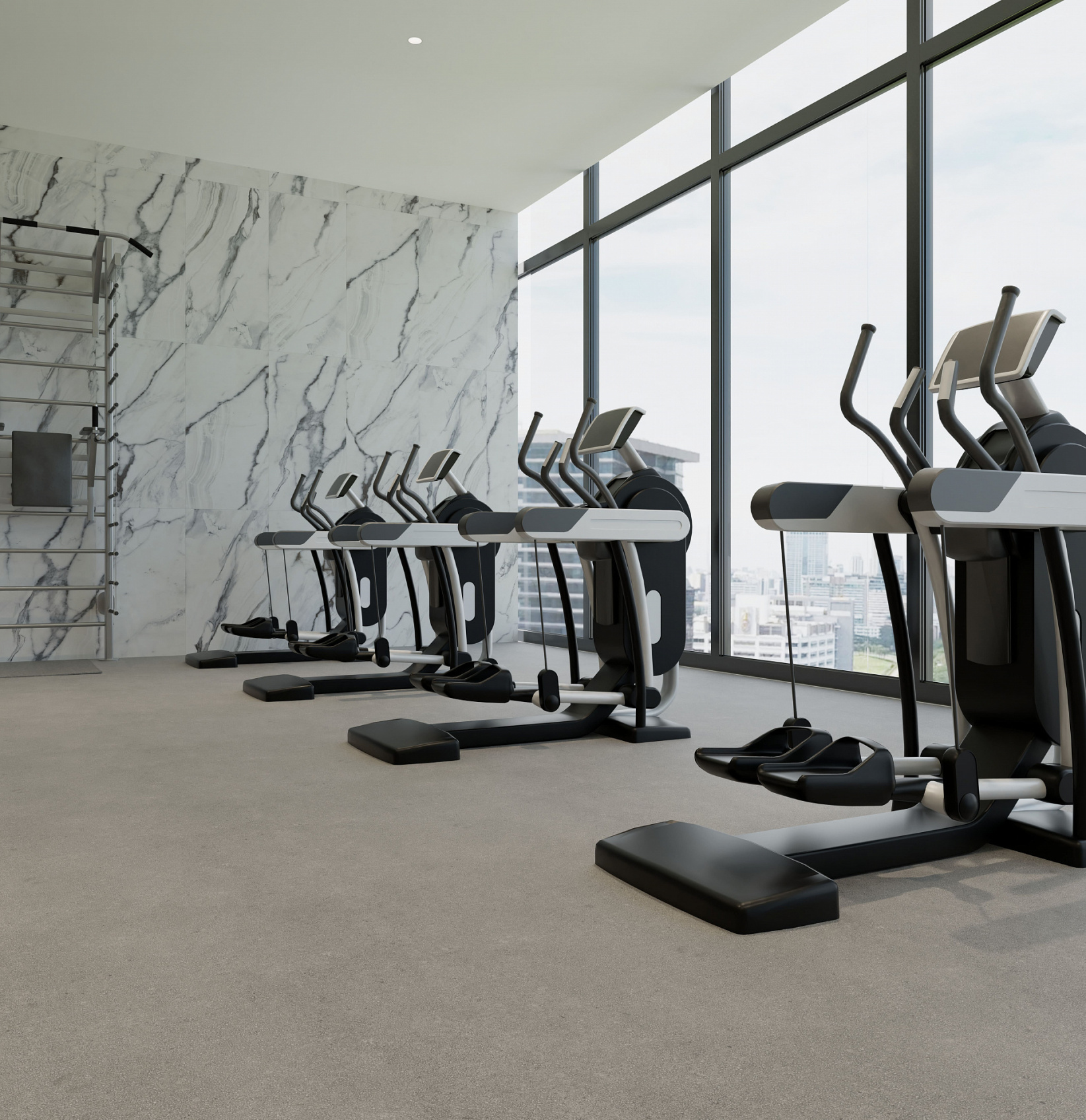 Керамический гранит Axima Positano белый 60х120