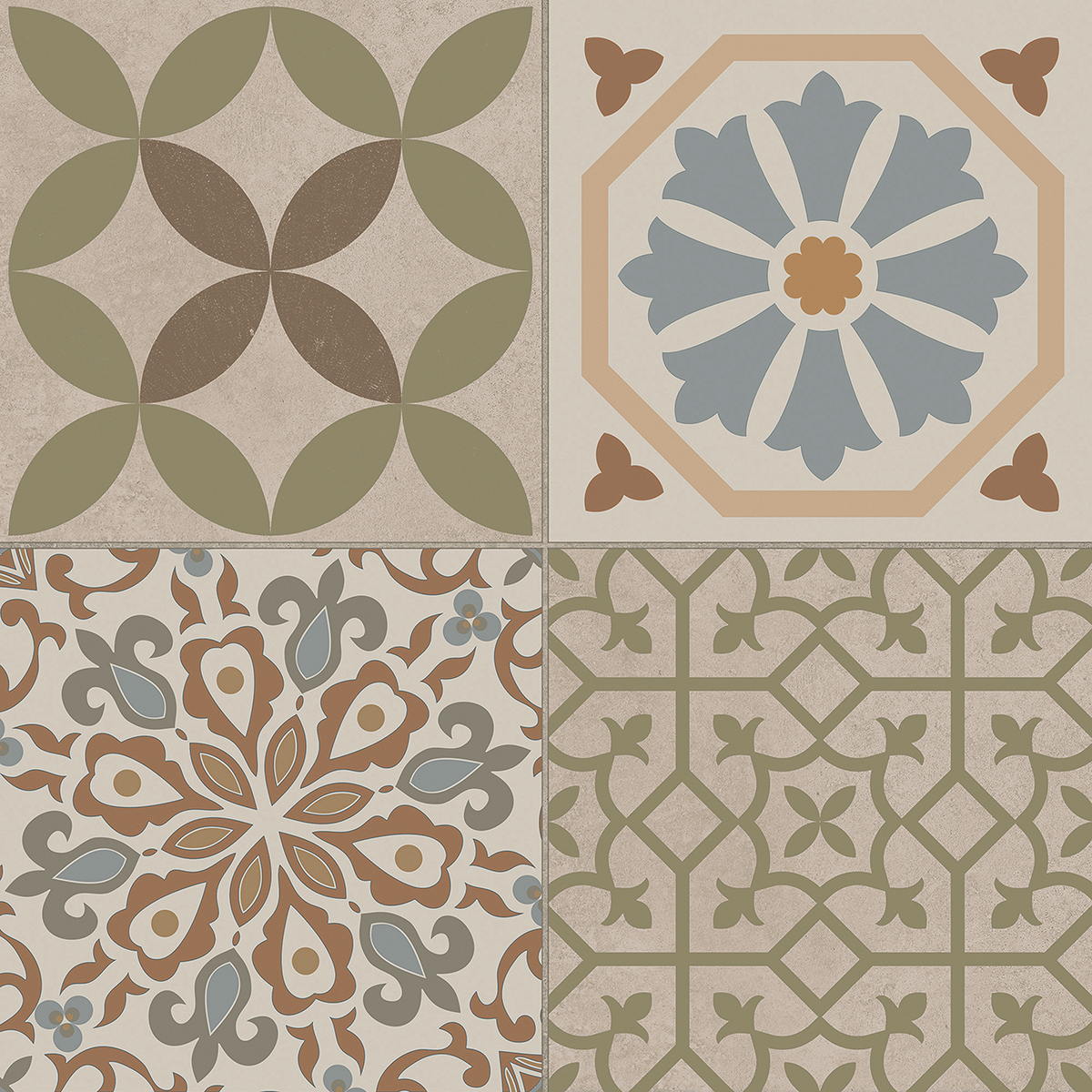 Керамический гранит Estima Jam Beige JA01 неполированный 40,5x40,5x8
