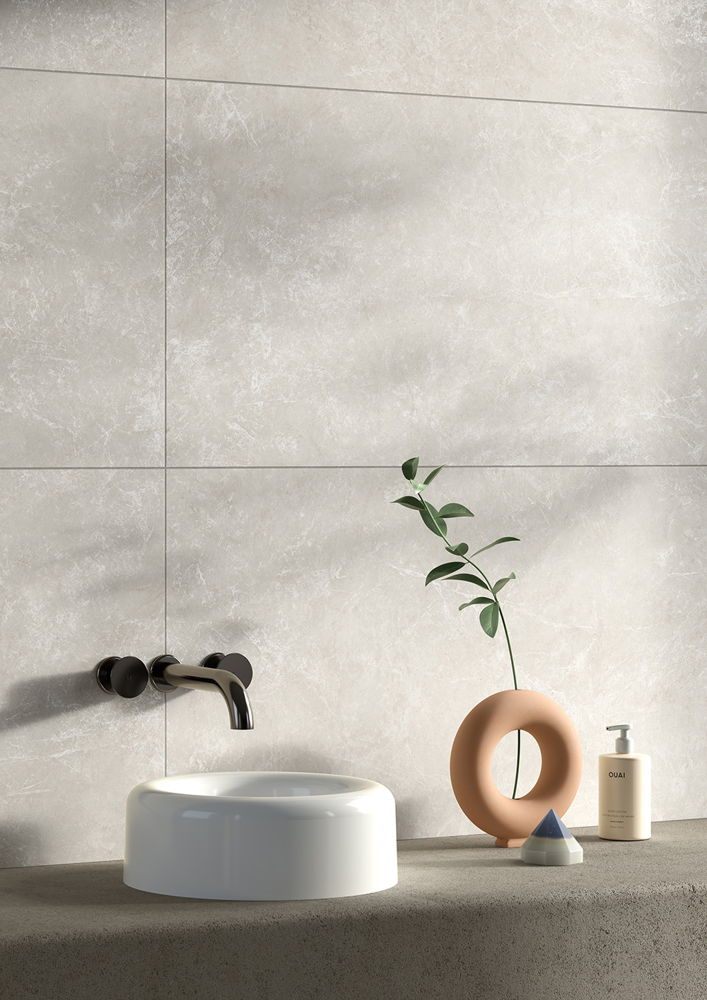 Керамический гранит Vitra Emperador Белый Матовый R10A 60х120