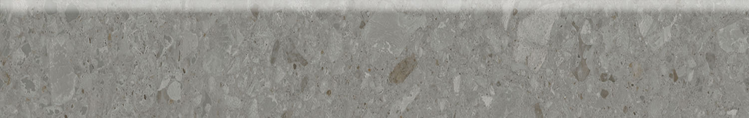 Керамический плинтус Kerama Marazzi Чеппо ди Гре серый темный матовый обрезной 60x9,5