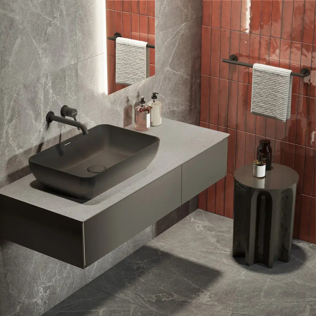 Керамическое панно Kerama Marazzi Мажорель красное глянцевое (из 6 частей 6х28.5) 36x28.5
