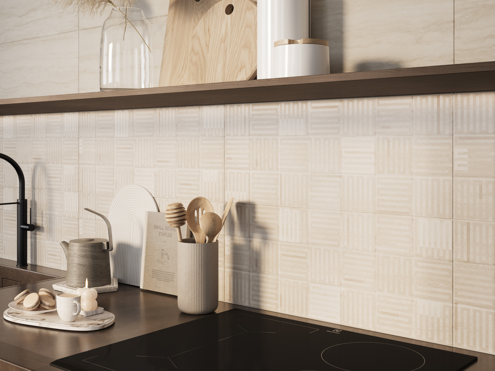 Керамическая плитка Gracia Сeramica Rhodes beige wall 02